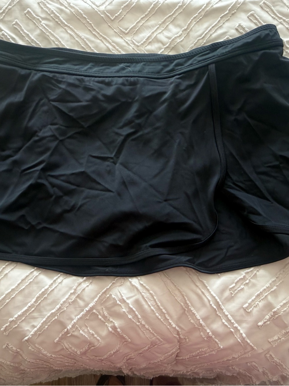 Black Shorefit Womens Swim Skirt 10
